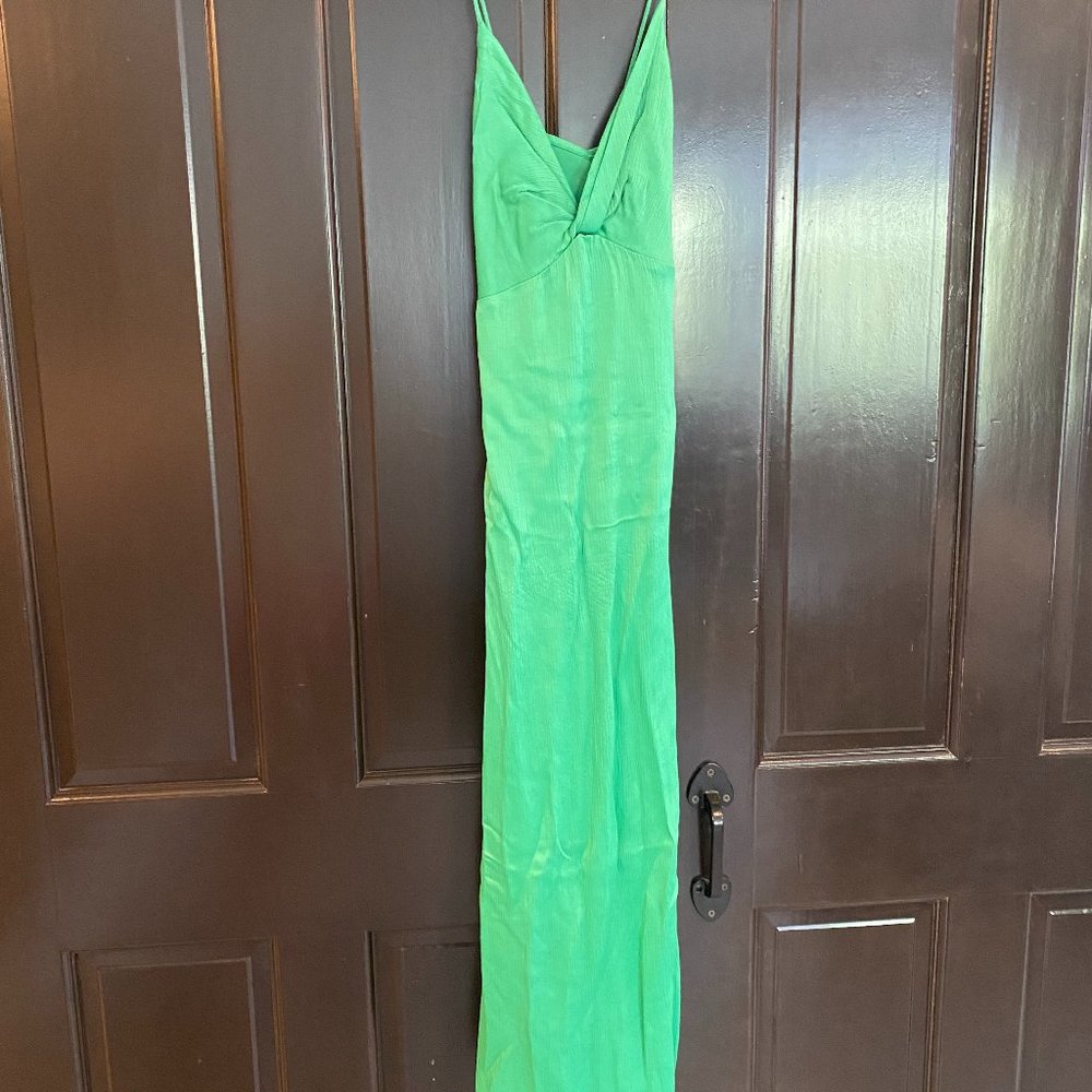 Green Zara Maxi Dress